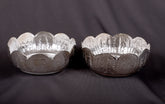 Silver elegant bowls